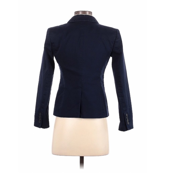 Anna Taylor Petite Blazer in Navy Blue - Picture 4 of 4